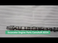 6D34 ক্র্যাঙ্কশ্যাফ্ট ME081737 ইঞ্জিন ক্র্যাঙ্কশ্যাফ্ট নকল ইস্পাত