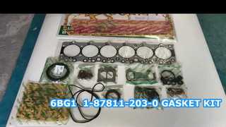 6BG1 1-87811-203-0 gasket KIT