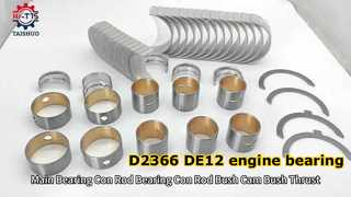 খননকারী D2366 DE12 ইঞ্জিন বিয়ারিং