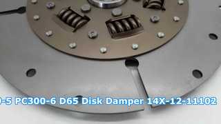 PC300-5 PC300-6 D65 Disk Damper 14X-12-11102