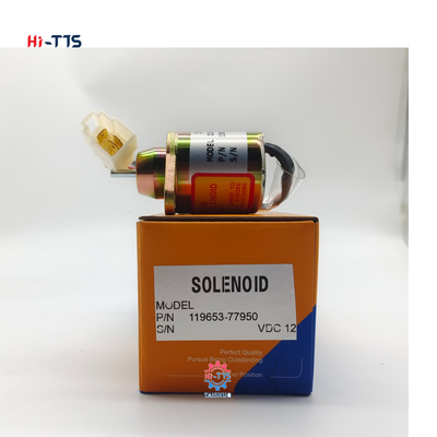 জ্বালানী স্টপ সোলিনয়েড 4TNV88 4TNE84 12V 24V 119653-77950 YM119653-77950 119233-77932 YM119233-77932