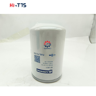 জ্বালানী ফিল্টার 6732-71-6220 6732-71-6111 6138-71-6110 S6D10 এক্সক্যাভটর ইঞ্জিনের অংশের জন্য