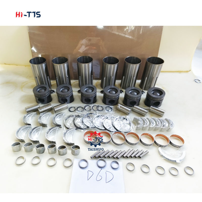 খননকারী EC210B EC240B ইঞ্জিন ওভারহোল কিট D6D লিনার কিট 0450-1365 VOE20460009
