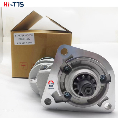 24V 11T 4.5KW H06CT H07C EH700ইঞ্জিন স্টার্টার মোটর 28100-1442