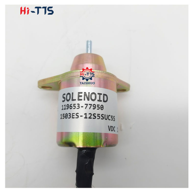 119653-77950 1503ES-12S5SUC5S স্টপ সোলিনয়েড ভালভ ইঞ্জিনের জন্য 12V 4TNV88 4TNV94 4TNV106