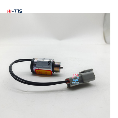 12V 24V Excavator ইঞ্জিন পার্টস জ্বালানি স্টপ Solenoid ভালভ 6677383