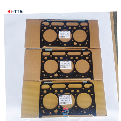 সিলিন্ডার হেড গ্যাসকেট D1703 মেটাল 1G750-03312 ইঞ্জিনের অংশগুলির জন্য গ্যাসকেট সিলিন্ডার হেড