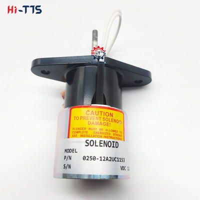 12 ভোল্ট পাওয়ার স্টপ শাট অফ ভালভ সোলিনয়েড 0250-12A2UC11S3 ডিজেল ইঞ্জিন অ্যাকচুয়েটর জ্বালানী পাম্পের জন্য