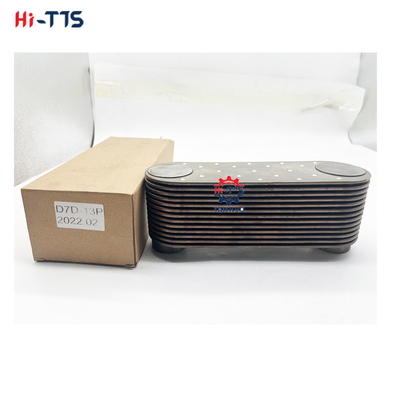 D7D-13P Excavator Spare Parts তেল শীতল কোর