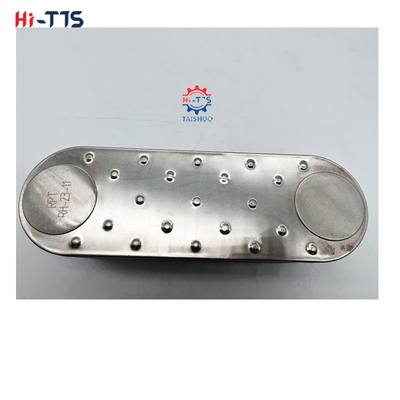 D7D-15P এক্সক্যাভারের জন্য তেল কুলার কোর