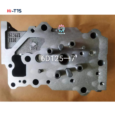 6156-11-1100 6156-11-1101 6156-11-1102 6D125 PC400-7 6D125-7 ডিজেল ইঞ্জিনের জন্য সিলিন্ডার হেড
