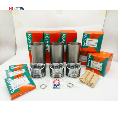 D1105 সিলিন্ডার লিনার কিট 16060-02310 16060-21110 16060-2114 16292-21050 কু-বোটা ইঞ্জিনের যন্ত্রাংশের জন্য উপযুক্ত