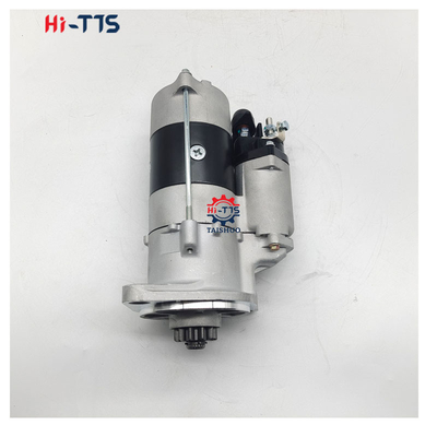 SK350-8 SK350-10 J08E খননকারীর যন্ত্রাংশ স্টার্টার মোটর 24V 11T 5.0W 28100-2894A VH281002894A