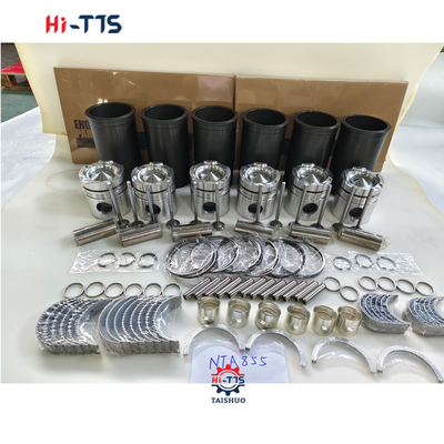 NTA855 সিলিন্ডার লিনার কিট 3017349 3803977 3803703 ট্র্যাক্টর এক্সক্যাভেটর ইঞ্জিন মেরামতের যন্ত্রাংশ