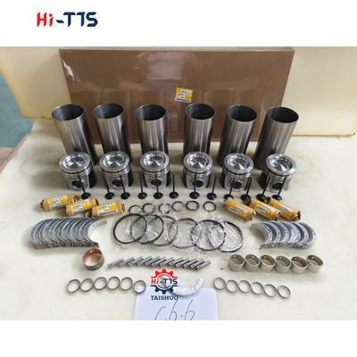 C6.6 সিলিন্ডার লিনার কিট 3135M141 124-3536 276-7677 ট্র্যাক্টর খননকারী ইঞ্জিন মেরামত যন্ত্রাংশ