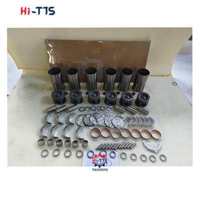 D6D সিলিন্ডার লিনার কিট 0450-1365 2046-0011 2089-0422 ডিজেল ইঞ্জিনের অংশগুলির জন্য ইঞ্জিন পুনর্নির্মাণ কিট