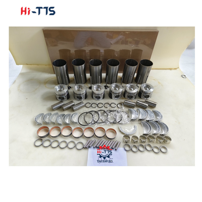 D6E সিলিন্ডার লিনার কিট 0428-5673 2046-0011 2129-1110 ডিজেল ইঞ্জিনের অংশগুলির জন্য ইঞ্জিন পুনর্নির্মাণ কিট