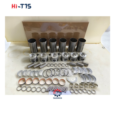 D6E সিলিন্ডার লিনার কিট 0428-5673 2046-0011 2129-1110 ডিজেল ইঞ্জিনের অংশগুলির জন্য ইঞ্জিন পুনর্নির্মাণ কিট