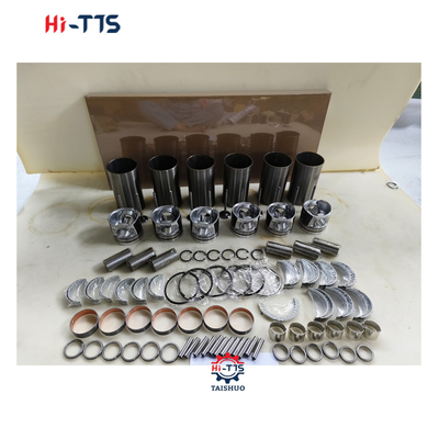 D6E সিলিন্ডার লিনার কিট 0428-5673 2046-0011 2129-1110 ডিজেল ইঞ্জিনের অংশগুলির জন্য ইঞ্জিন পুনর্নির্মাণ কিট