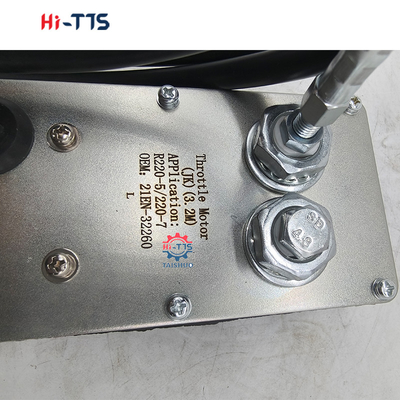 হিউন্ডাই R225-7 R110-7 R210-7 R220-7 এর জন্য থ্রোটল মোটর 24V 21EN-32300 21EN-32260 21EN-32240