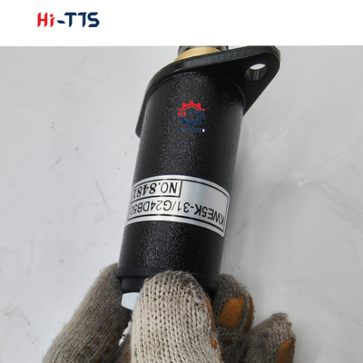 YN35V00050F1 24V স্টপ সোলিনয়েড ভালভ SK200-8 SK250-8 SK330-8 SK350-8 এক্সকাভেটর মেশিনের যন্ত্রাংশের জন্য