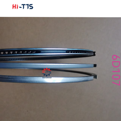 4955251 4955519 4932801 3970519 4932587 3976339 পিস্টন রিং সেট 6D107 ডিজেল ইঞ্জিনের জন্য উপযুক্ত