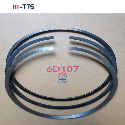 4955251 4955519 4932801 3970519 4932587 3976339 পিস্টন রিং সেট 6D107 ডিজেল ইঞ্জিনের জন্য উপযুক্ত