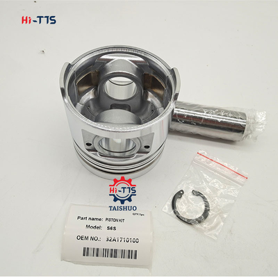 সিলভার পিস্টন 32A1710100 32A17-10100 770 পিন এবং ক্লিপ সহ ইঞ্জিন পিস্টন S6S