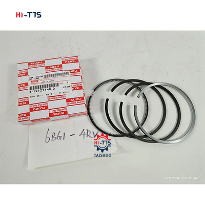 Excavator ইঞ্জিন পিস্টন রিং 6BG1 6BG1T 4RV 1-12121146-0 121211460
