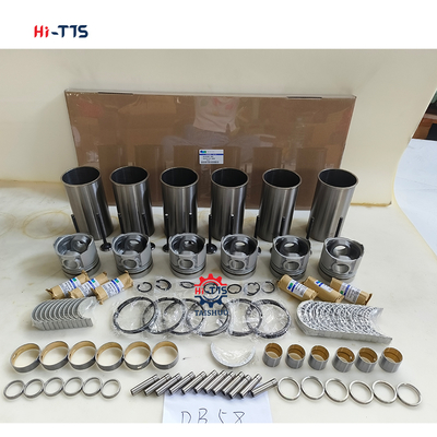 খননকারী DH220-7 ইঞ্জিন DB58 ওভারহোল কিট লাইনার কিট পিস্টন ৬ সিলিন্ডার 65.02501-0416