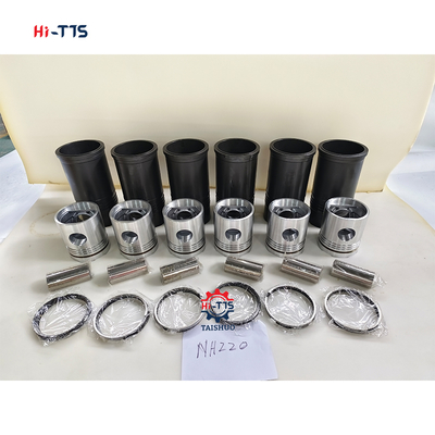 ইঞ্জিন NH220 লিনার কিট পিস্টন 6620-31-2110 সিলিন্ডার লিনার কিট 184400 6610-21-2213
