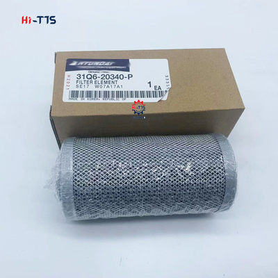 ভালো দাম আফটারমার্কেট এক্সকাভেটর পার্টস হাইড্রোলিক ফিল্টার এলিমেন্ট 31Q6-20340-P অনলাইন