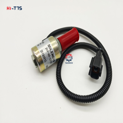ভালো দাম এক্সক্যাভেটর পার্টস PC200-6 PC220-6 6D95 24V এক্সক্যাভেটর সোলিনয়েড ভালভ 20Y-60-22121 অনলাইন