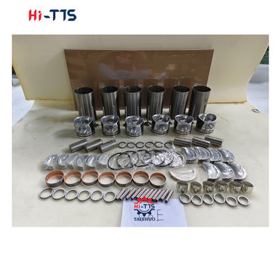 D6E সিলিন্ডার লিনার কিট 0428-5673 2046-0011 2129-1110 ডিজেল ইঞ্জিনের অংশগুলির জন্য ইঞ্জিন পুনর্নির্মাণ কিট