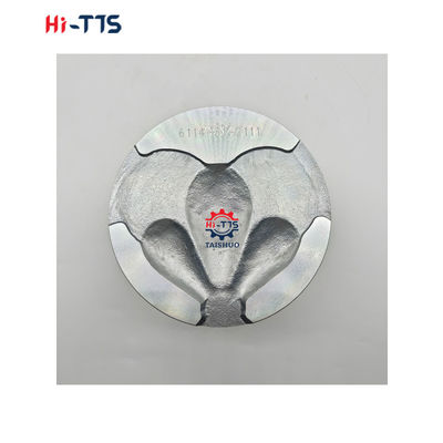 6D108 4D130 ডিজেল ইঞ্জিনের যন্ত্রাংশ পিস্টন 108mm 6136-33-2110 6735-31-2140 6114-31-2111