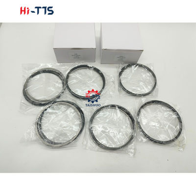 ভালো দাম 107.00MM 4955251 4955169 ISB ISDE QSB6.7 6D107 খননকারী ইঞ্জিনের খুচরা যন্ত্রাংশগুলির জন্য পিস্টন রিং সেট অনলাইন