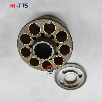 29618 132*99.5L K3V112DT H3V112 জলবাহী পাম্প সিলিন্ডার ব্লক সঙ্গে ভালভ প্লেট Excavator নির্মাণ যন্ত্রপাতি খুচরা যন্ত্রাংশ