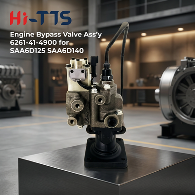 6261-41-4900 6261414900 EGR Excavator Diesel Engine SAA6D125 SAA6D140 ইঞ্জিন পার্টের জন্য ভালভ