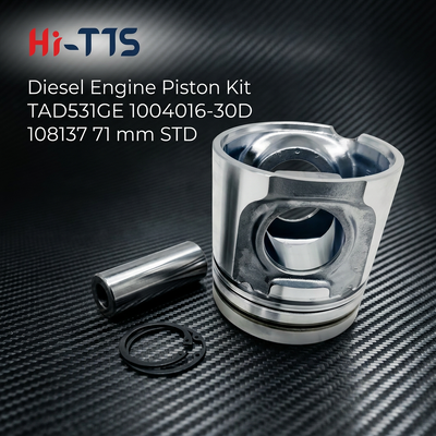 Piston Kit TAD531GE TAD531 956L 6M1013 1004016-30D 108137  71mm Machinery  Diesel Engine Parts