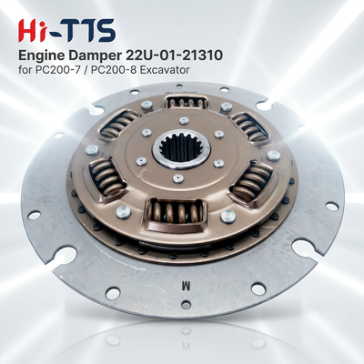 22U-01-21310 PC200-7 PC200-8 Excavator Parts Construction Machinery এর জন্য ডাম্পার ক্ল্যাচ ডিস্ক