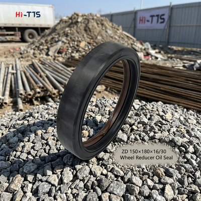 ZD 150×180×16/30 আয়তক্ষেত্রাকার ডাবল স্প্রিং সমন্বিত কঙ্কাল তেল সিল ফিট CG30B CG930 ZL30B-II ZL30E CG932H LW300F/KV CLG830 LG833 XG930 LG930 SEM630 লোডার হুইল রিডাক্টর প্রতিস্থাপন সিল