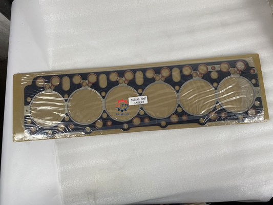 এফডি 6 টি এফডি 6-টি ইঞ্জিন গ্যাসকেট কিট ধাতু সিলিন্ডার হেড গ্যাসকেট কালো